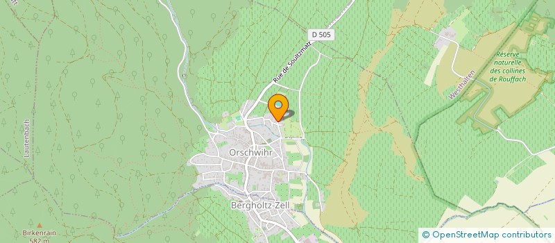 localisation de l'entreprise MONSIEUR HERVE ROBERT  ORSCHWIHR