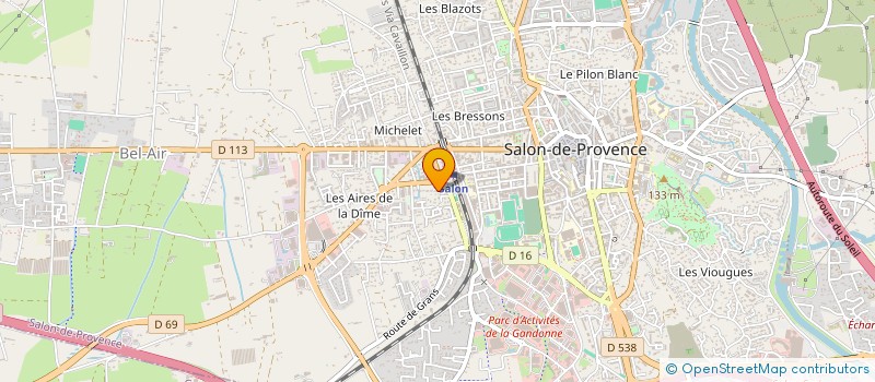 localisation de l'entreprise MONSIEUR HERVE ROBERT PAUL FERNANDEZ à SALON-DE-PROVENCE