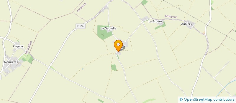 localisation de l'entreprise MONSIEUR HERVE ROCHARD  CHAMPIGNY EN ROCHEREAU