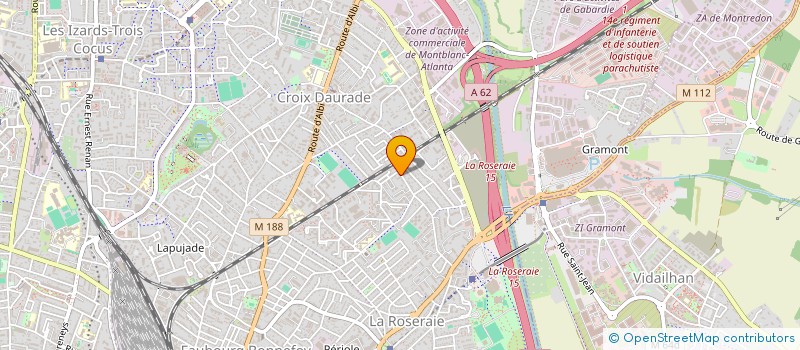 localisation de l'entreprise MONSIEUR HERVE ROCLE à TOULOUSE