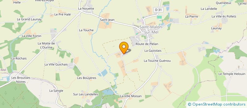 localisation de l'entreprise MONSIEUR HERVE ROLLAND à SAINT-MALON-SUR-MEL