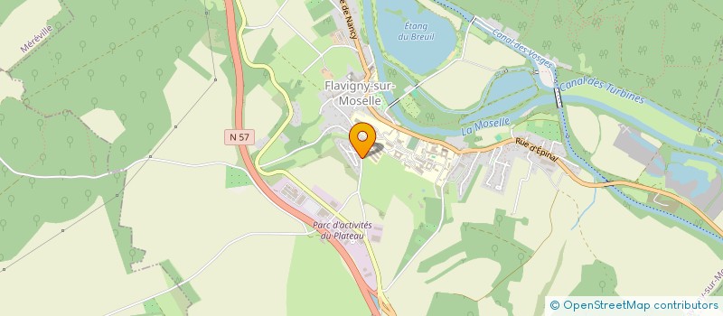 localisation de l'entreprise MONSIEUR HERVE ROMA  CHENIMENIL