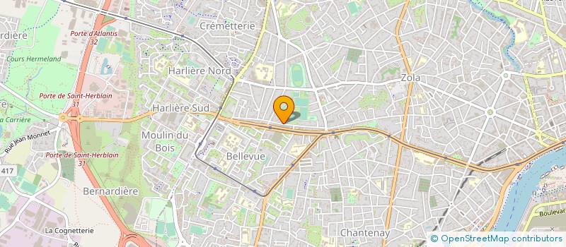 localisation de l'entreprise MONSIEUR HERVE ROMER  NANTES