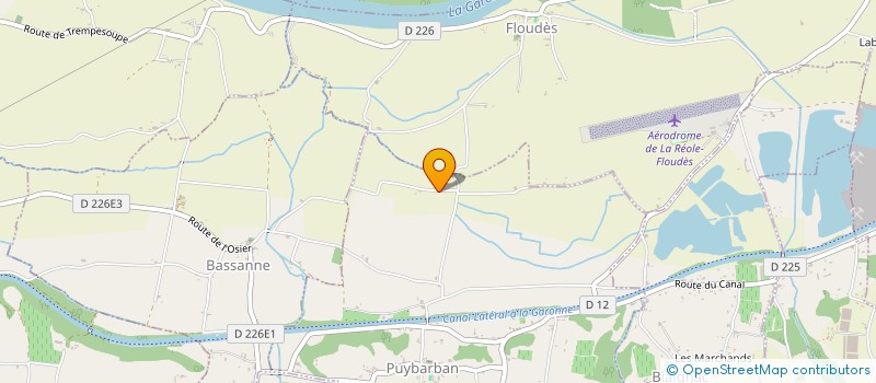 localisation de l'entreprise MONSIEUR HERVE RONCALLI  PUYBARBAN