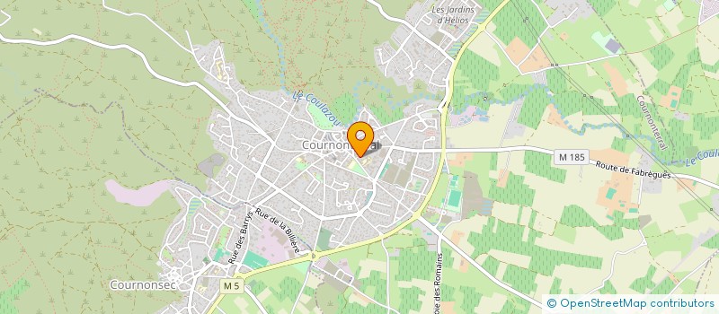 localisation de l'entreprise MONSIEUR HERVE ROUANET à COURNONTERRAL