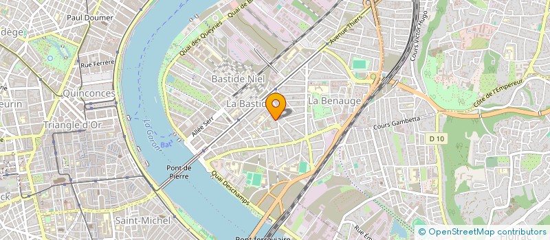 localisation de l'entreprise MONSIEUR HERVE ROUSSARIE à BORDEAUX