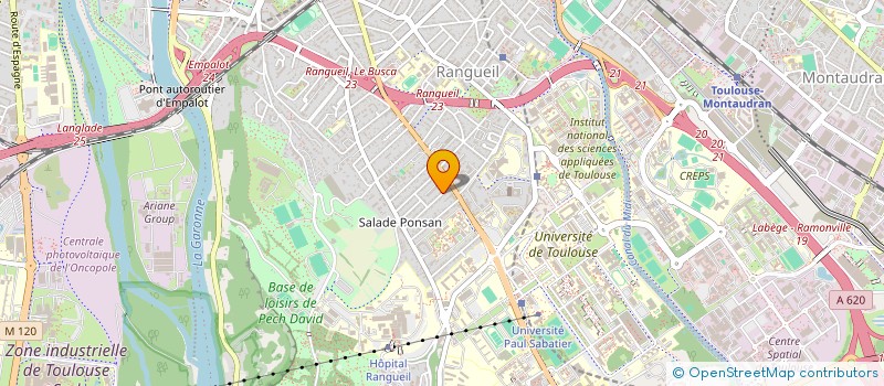 localisation de l'entreprise MONSIEUR HERVE ROUSSEAUX à TOULOUSE