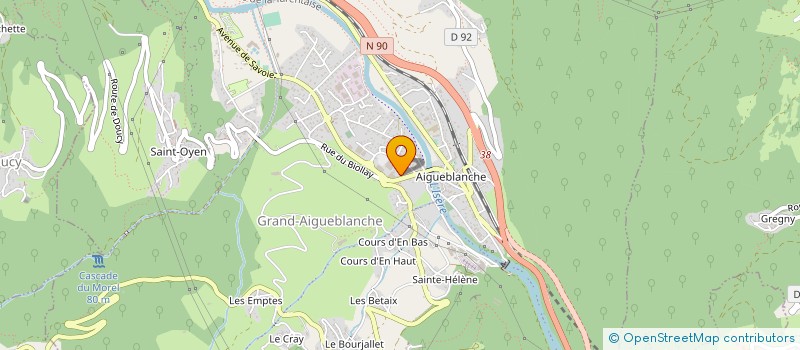 localisation de l'entreprise MONSIEUR HERVE ROUX-VOLLON à GRAND-AIGUEBLANCHE
