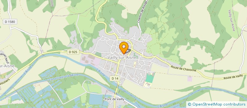 localisation de l'entreprise MONSIEUR HERVE RUBEAUD à VAILLY-SUR-AISNE