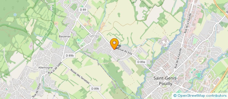 localisation de l'entreprise MONSIEUR HERVE RUDOLF  SERGY