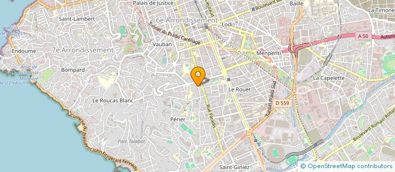 localisation de l'entreprise MONSIEUR HERVE SANCHEZ  MARSEILLE