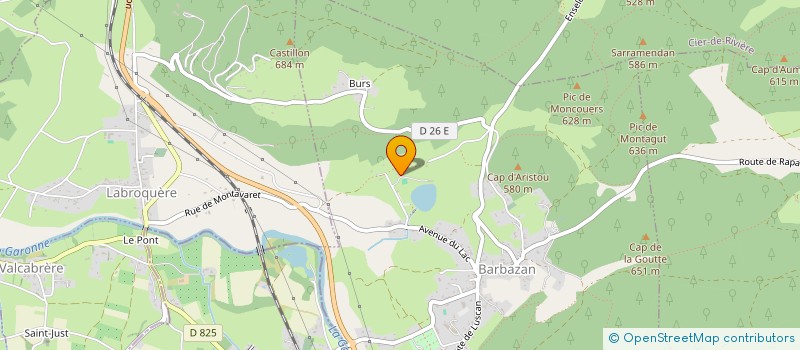 localisation de l'entreprise MONSIEUR HERVE SANS  BARBAZAN