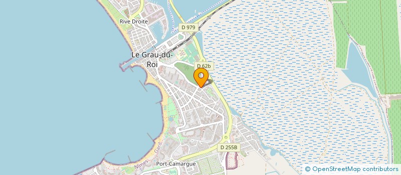 localisation de l'entreprise MONSIEUR HERVE SARGUEIL  LE GRAU-DU-ROI