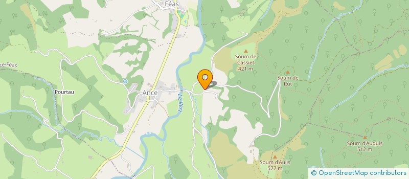 localisation de l'entreprise MONSIEUR HERVE SARRAN  ANCE FEAS