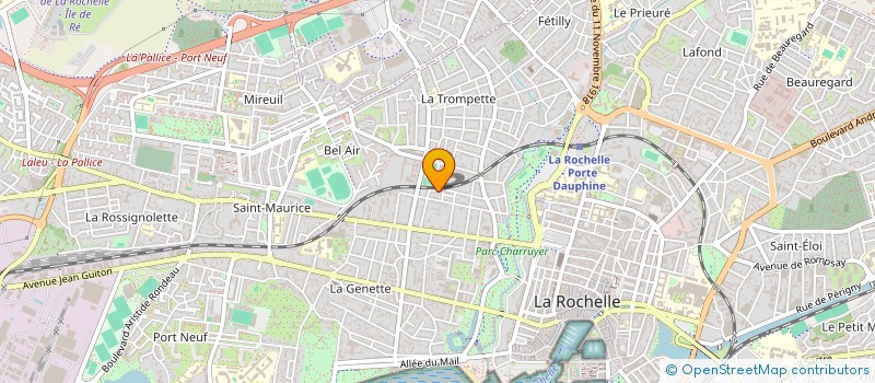 localisation de l'entreprise MONSIEUR HERVE SARRAND  LA ROCHELLE