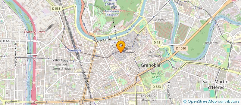 localisation de l'entreprise MONSIEUR HERVE SCHELLHORN  GRENOBLE