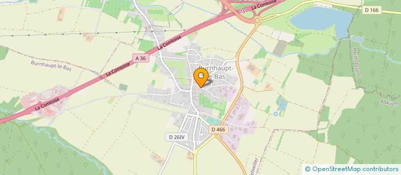 localisation de l'entreprise MONSIEUR HERVE SCHINDLER à BURNHAUPT-LE-BAS