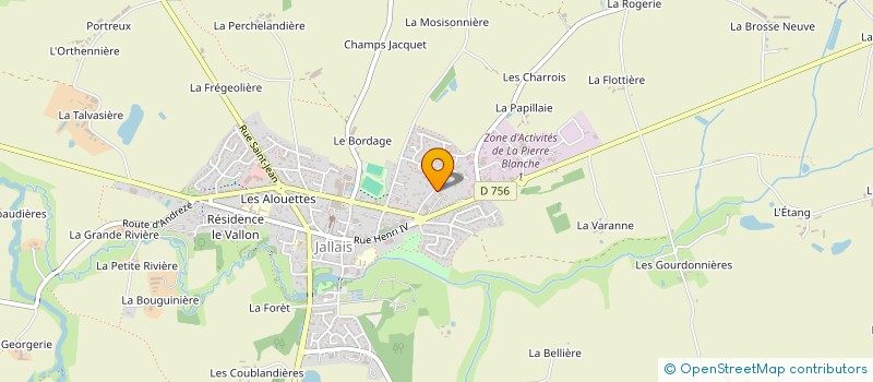 localisation de l'entreprise MONSIEUR HERVE SECHER  BEAUPREAU-EN-MAUGES