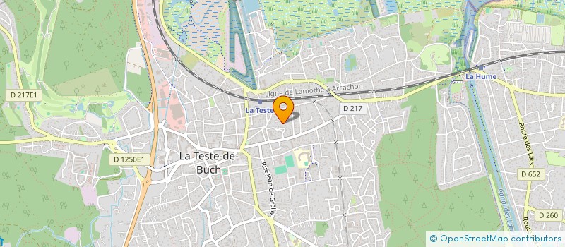 localisation de l'entreprise MONSIEUR HERVE SEGAS à LA TESTE-DE-BUCH