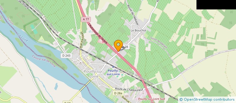 localisation de l'entreprise MONSIEUR HERVE SEGUIN à POUILLY-SUR-LOIRE