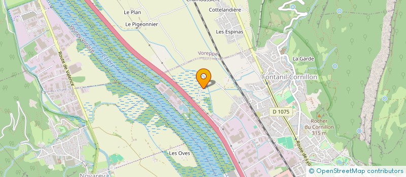localisation de l'entreprise MONSIEUR HERVE SEKERGER à FONTANIL-CORNILLON
