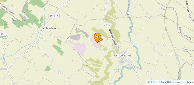 localisation de l'entreprise MONSIEUR HERVE SEMENOU  SAINT-PAULET