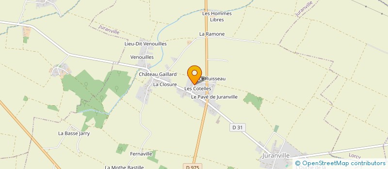 localisation de l'entreprise MONSIEUR HERVE SEVESTRE à JURANVILLE