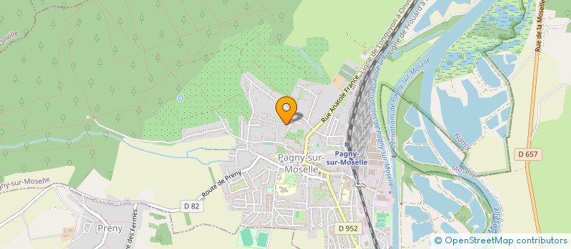 localisation de l'entreprise MONSIEUR HERVE SIMON  PAGNY-SUR-MOSELLE