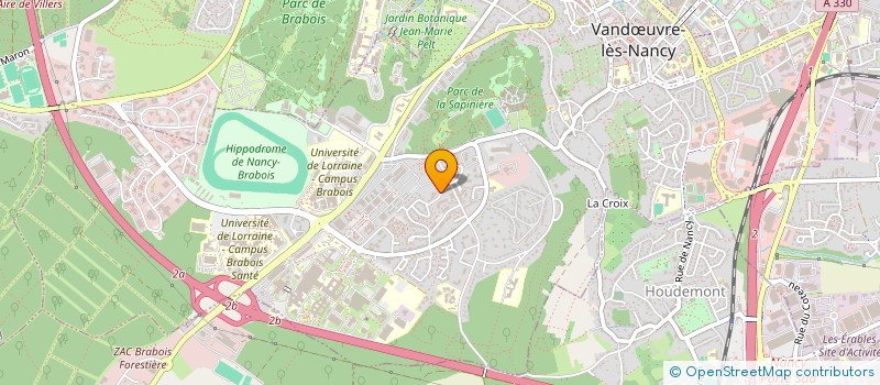 localisation de l'entreprise MONSIEUR HERVE SIMON  VANDUVRE-LES-NANCY