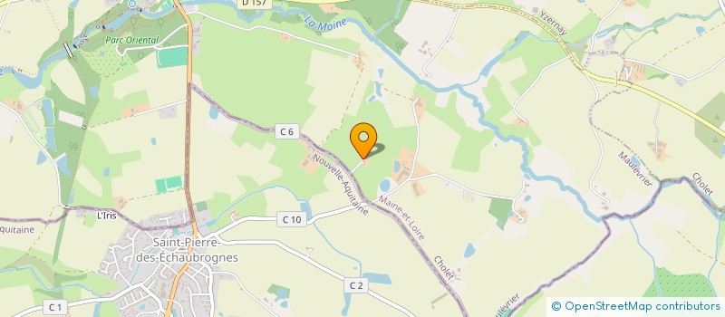 localisation de l'entreprise MONSIEUR HERVE SIMONNEAU  SOMLOIRE