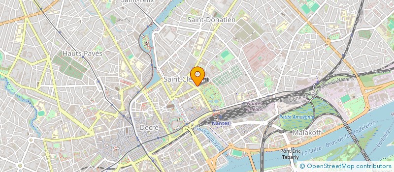 localisation de l'entreprise MONSIEUR HERVE SONGIS  NANTES