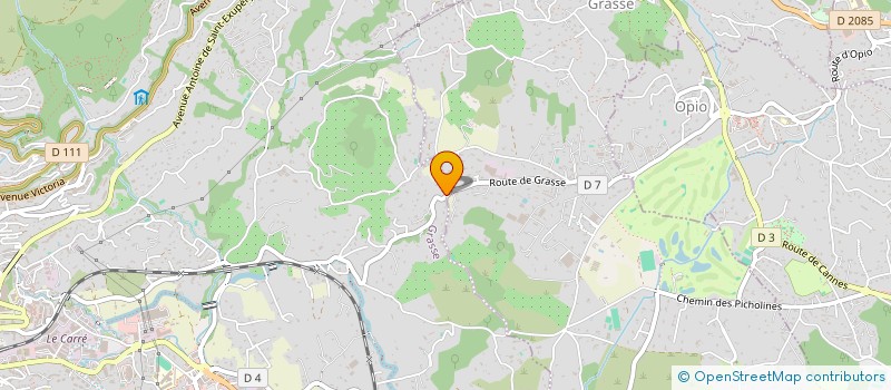 localisation de l'entreprise MONSIEUR HERVE SOUCHE à GRASSE