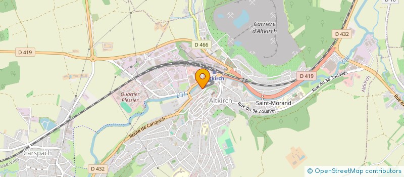 localisation de l'entreprise MONSIEUR HERVE SPYCHER  ALTKIRCH