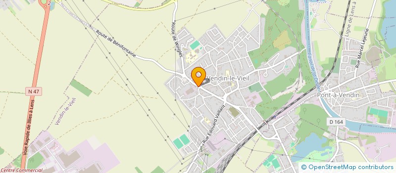 localisation de l'entreprise MONSIEUR HERVE STOPYRA à VENDIN-LE-VIEIL