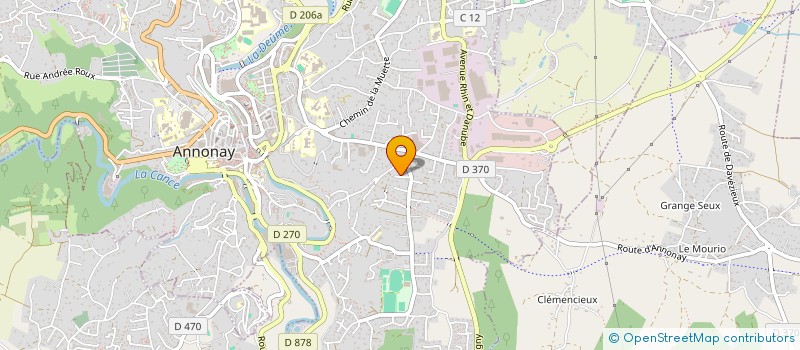 localisation de l'entreprise MONSIEUR HERVE SUCIN  ANNONAY