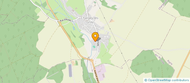 localisation de l'entreprise MONSIEUR HERVE TACLET  CHARGEY-LES-GRAY