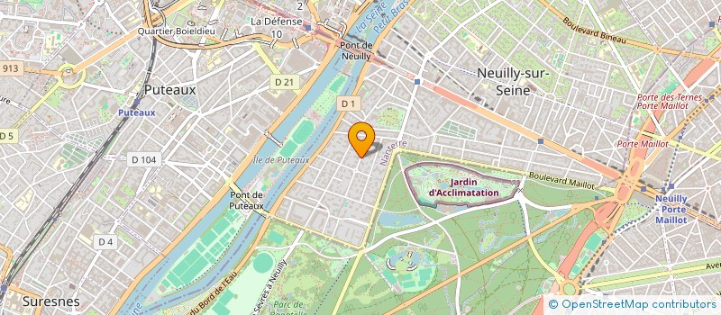 localisation de l'entreprise MONSIEUR HERVE TAIEB à NEUILLY-SUR-SEINE