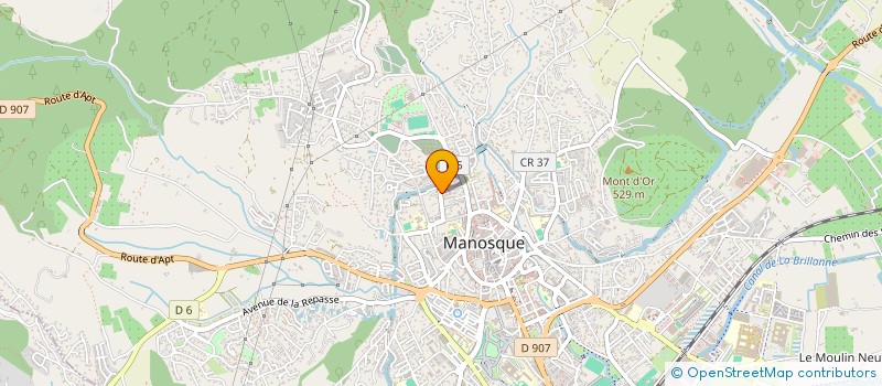 localisation de l'entreprise MONSIEUR HERVE TARDIEU à MANOSQUE