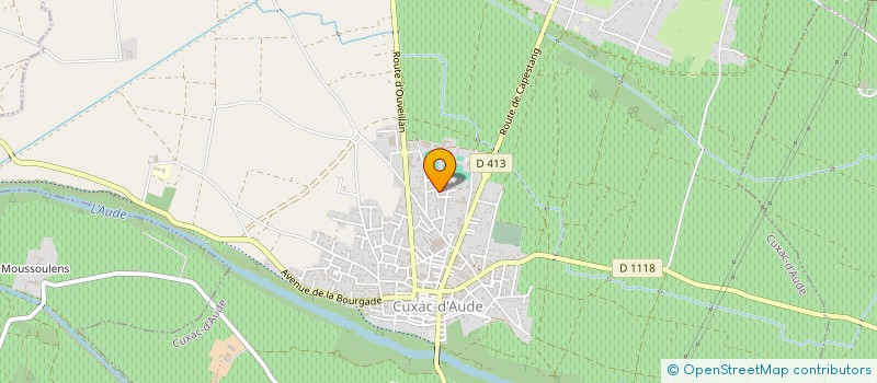 localisation de l'entreprise MONSIEUR HERVE TECHER  CUXAC-D'AUDE