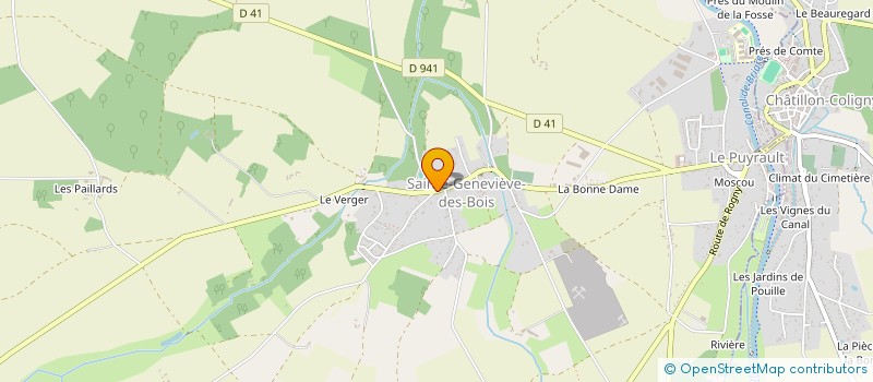 localisation de l'entreprise MONSIEUR HERVE THIBAULT à SAINTE-GENEVIEVE-DES-BOIS