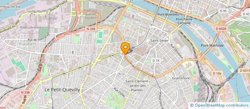 localisation de l'entreprise MONSIEUR HERVE THIEBAUT à ROUEN