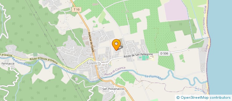 localisation de l'entreprise MONSIEUR HERVE THOMAS à PENTA-DI-CASINCA