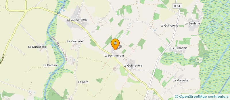 localisation de l'entreprise MONSIEUR HERVE THOMAS  SAINT-MARS-DE-COUTAIS