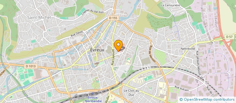 localisation de l'entreprise MONSIEUR HERVE TILMANT  EVREUX