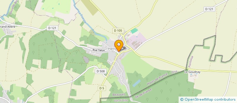 localisation de l'entreprise MONSIEUR HERVE TOILLON VERRIER  HENONVILLE