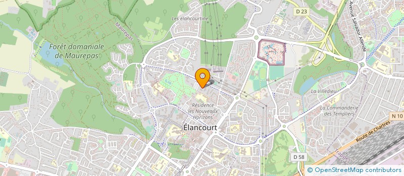 localisation de l'entreprise MONSIEUR HERVE TOSSOU  ELANCOURT