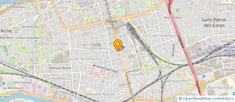 localisation de l'entreprise MONSIEUR HERVE TOSTIVINT  TOURS