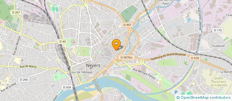 localisation de l'entreprise MONSIEUR HERVE TOURTEAUCHAUX à NEVERS