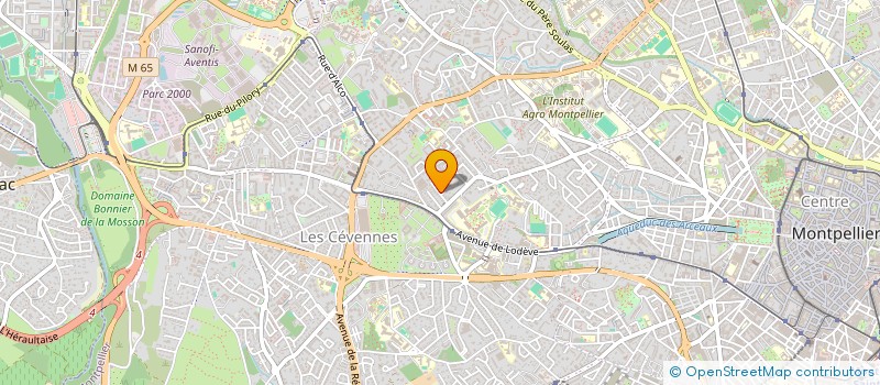 localisation de l'entreprise MONSIEUR HERVE TRIVIDIC  MONTPELLIER