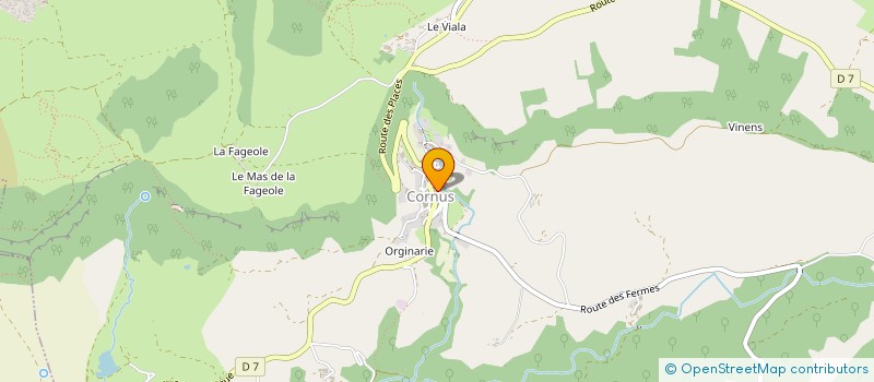 localisation de l'entreprise MONSIEUR HERVE TUCOOU  CORNUS